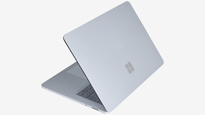 Microsoft Surface Laptop Studio in laptop-modus